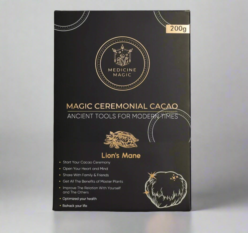 Ceremonial Grade Cacao Lion's Mane