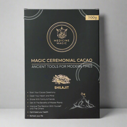 Ceremonial Grade Cacao Shilajit Extract 50% Fulvic Acid