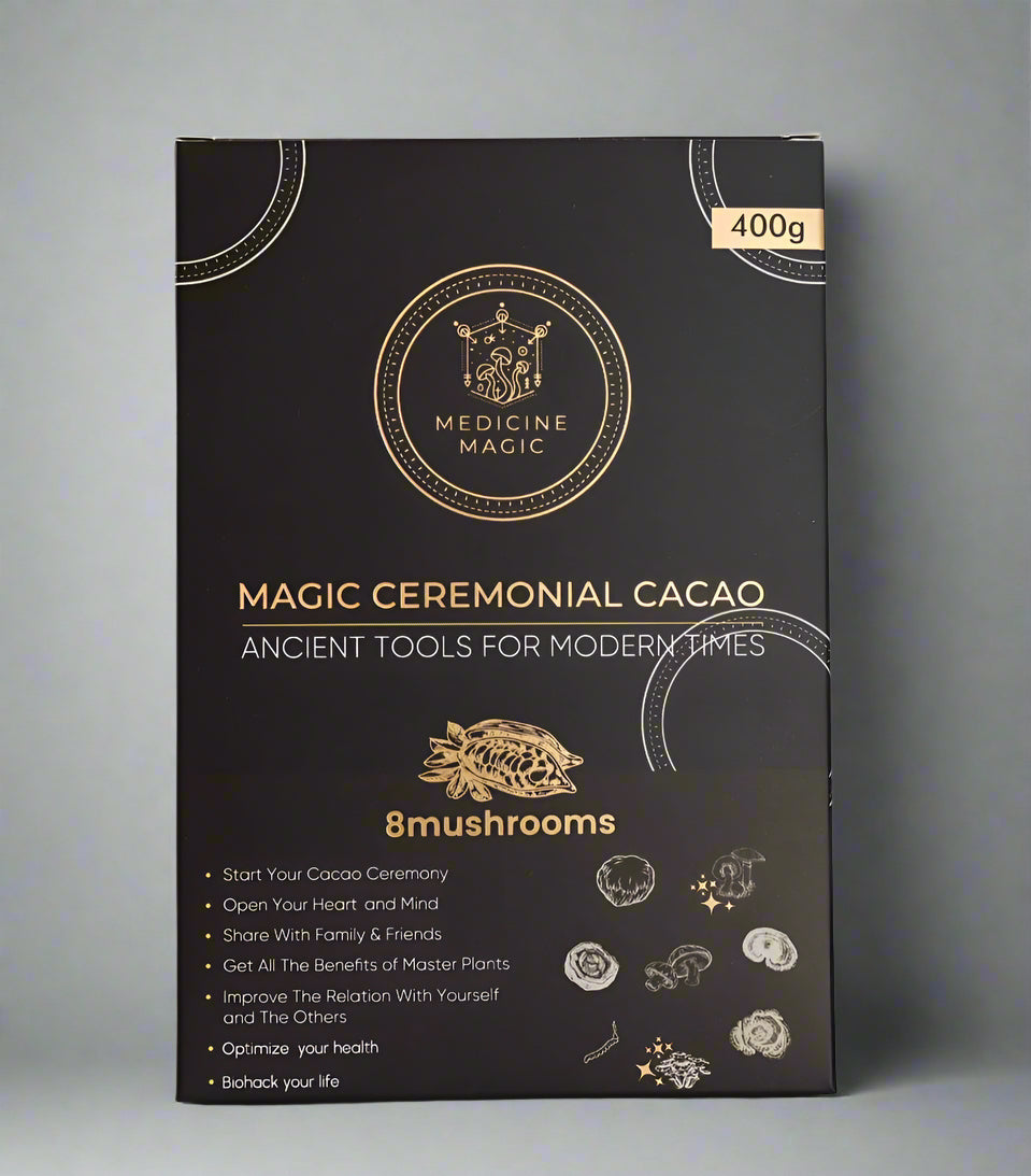 Magic Ceremonial Grade Cacao 8Mushrooms