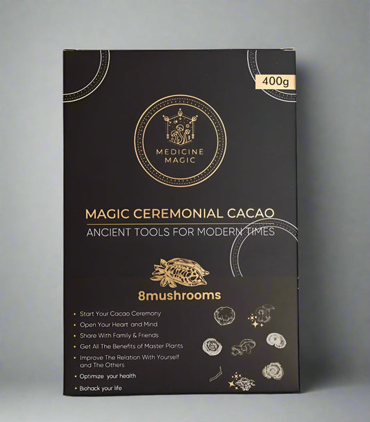 Magic Ceremonial Grade Cacao 8Mushrooms