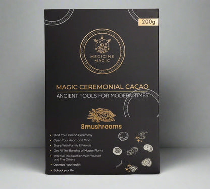 Magic Ceremonial Grade Cacao 8Mushrooms
