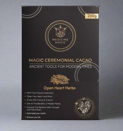 Ceremonial Grade Cacao Open Heart Herbs