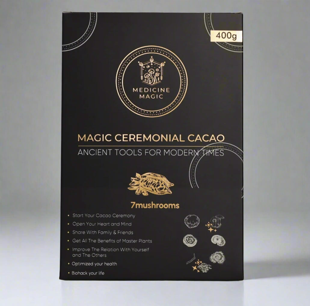 Magic Ceremonial Grade Cacao 7Mushrooms