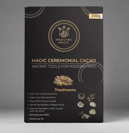 Magic Ceremonial Grade Cacao 7Mushrooms