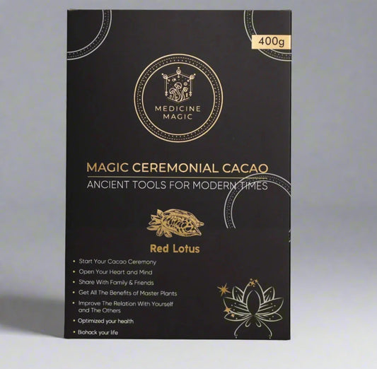 Ceremonial Grade Cacao Red Lotus(Nymphaea Pubescens)