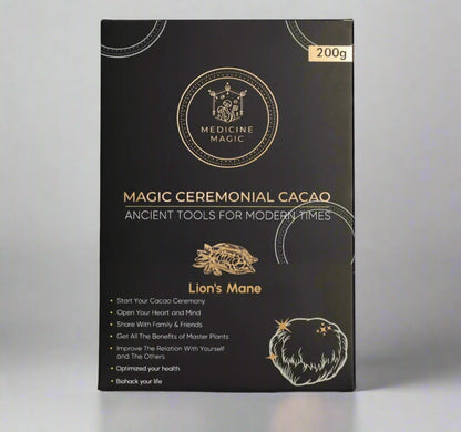 Ceremonial Grade Cacao Lion's Mane