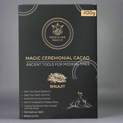 Ceremonial Grade Cacao Shilajit Extract 50% Fulvic Acid